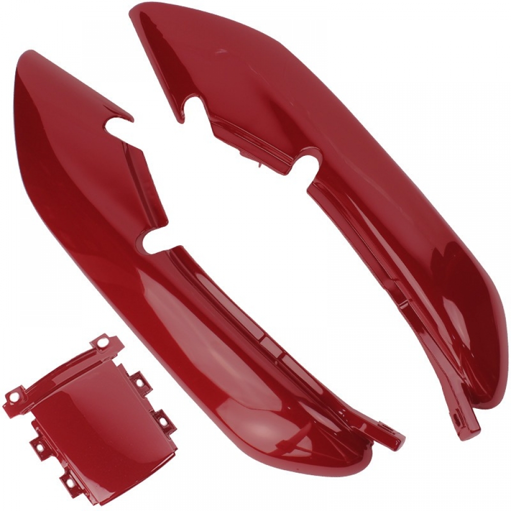Rabeta Moto Cg Titan 125 1998 1999  Vermelha Carenagem Traseira Modelo Original S/ Adesivo