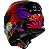 Capacete Moto Fechado Norisk Ff302 Soul Loko Pica Pau Masculino Feminino C/ Óculos Interno C/ Selo Inmetro