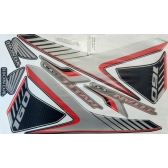 Kit Adesivos Faixa Honda Titan 160 Preta 2018 Jogo Adesivo