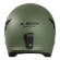 Capacete Moto Aberto Ls2 Of599 Spitfire Custom Vintage Retro Harley C/ Óculos e Selo Inmetro Masculino Feminino - Verde Militar Fosco