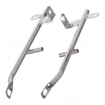 Alça Lateral Traseira Moto Cb400 Cb 400 1981 A 1987 Modelo Original Cromada Pro Tork