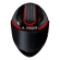 Capacete Moto Fechado Ls2 Ff353 358 Rapid Circuit C/ Selo Inmetro Masculino Feminino Lançamento - Preto Vermelho