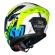 Capacete Moto Norisk Flow Robot Branco Amarelo C/ Spoiler + Viseira Extra Lançamento