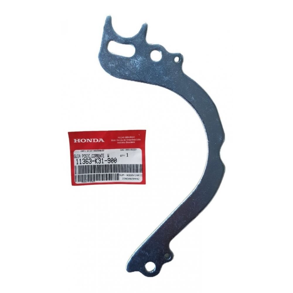 Guia Corrente Tampa Pinhão Moto Cb 250 f Twister 2016 2017 2018 2019 2020 2021 2022 Original Honda