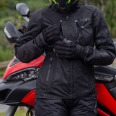 Jaqueta Moto Feminina Impermeavel X11 Iron 3 Motoqueiro Preta - Preto
