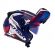 Capacete Moto Robocop Escamoteável Norisk Route FF345 Speedmax Articulado C/ Óculos E Selo Inmetro - Azul Branco Fosco