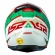 Capacete Moto Esportivo Fechado Ls2 Ff358 Classic Draze Italia Verde Branco Vermelho C/ Selo Inmetro