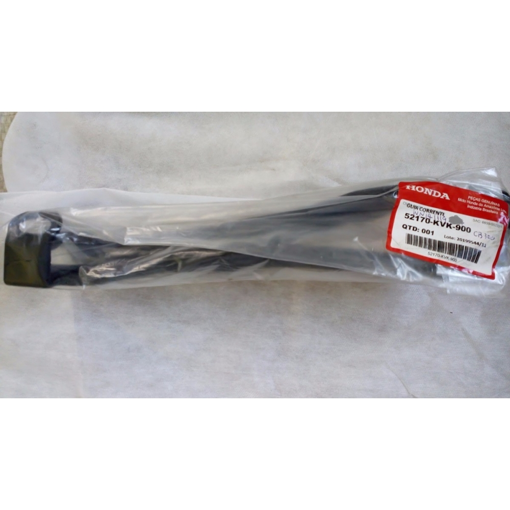 Saboneteira Guia Deslizador Corrente Transmissão Moto Cb 300 r Cb300 Original Honda - Preto