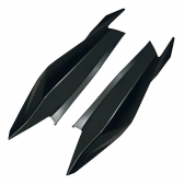 Par Tampa Rabeta Lateral Moto Xre 300 2019 2020 2021 Verde Fosco Hunter Carenagem Modelo Original