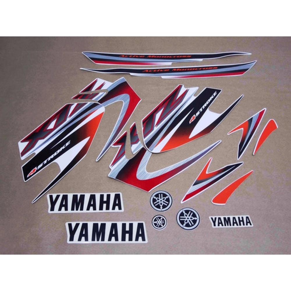 Kit Adesivos Yamaha Xtz 125 2005 Branca Jogo Adesivo