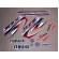 Kit Adesivos Yamaha Xtz 125 2005 Branca Jogo Adesivo