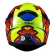 Capacete Moto Fechado Ls2 Ff358 Ff 358Tribal Esportivo Lançamento C/ Selo Inmetro - Amarelo Vermelho