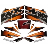 Kit Adesivos Faixa Nx 200 Vermelha 2000 Nx 00 Jogo Adesivo