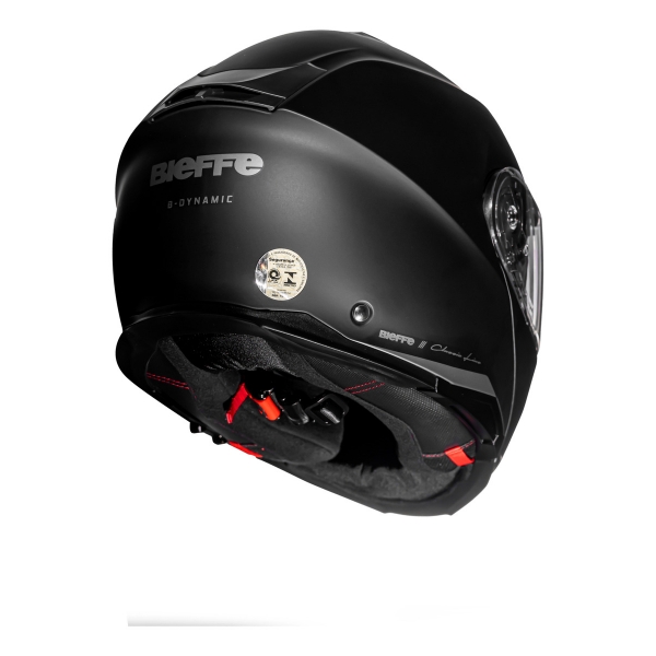 Capacete Moto Robocop Bieffe Premium B- Dynamic Attractie Classic Preto Fosco Escamoteavel C/ Óculos