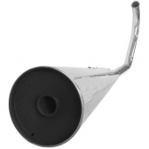 Escapamento Escape Moto Cg 125 1983 1984 1985 1986 1987 1988 Today 125 Titan 125 Até 1995 Modelo Original Fortuna - Fortuna