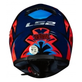 Capacete Moto Fechado Ls2 Ff358 Ff 358Tribal Esportivo Lançamento C/ Selo Inmetro - Laranja