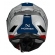 Capacete Moto Fechado Norisk Strada 2 Evoque Cinza Azul Vermelho C/ Óculos Interno Lançamento
