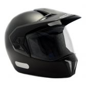 Capacete Esportivo Moto Bieffe 3 Sport New Classic Cross Trilha Com Viseira Selo Inmetro - Preto Fosco
