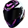 Capacete Moto Feminino Fechado Ls2 Ff358 Classic FF358 Starwar Preto Rosa Esportivo C/ Selo Inmetro