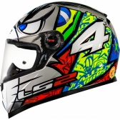 Capacete Moto Fechado Ls2 Ff358 Classic Piloto 4 Moto Gp Alex Barros Masculino Feminino Lançamento