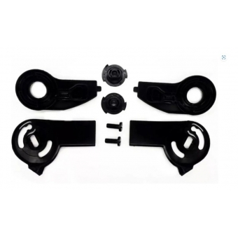 Kit Reparo Lateral Fixação Da Viseira Capacete X11 Turner