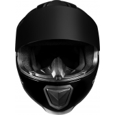 Capacete Moto Esportivo Fechado Norisk Razor Monocolor Solid Preto C/ Selo Inmetro - Brilho