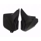 Par De Tampa Lateral Cg Fan 125 2009 2010 2011 2012 2013 Carenagem Modelo Original S/ Adesivo - Preta