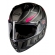 Capacete Moto Feminino Esportivo Peels Icon 23 Fast C/ Selo Inmetro - Preto / Rosa
