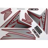 Kit Adesivos Faixa Titan 150 Esd Ex Vermelha 14 Jogo Adesivo