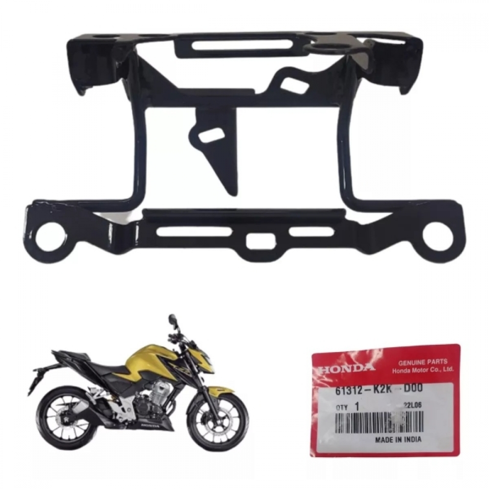 Suporte Aranha Do Farol Carenagem Cb 300f Twister 2023 2024 Original Honda 61312K2KD00