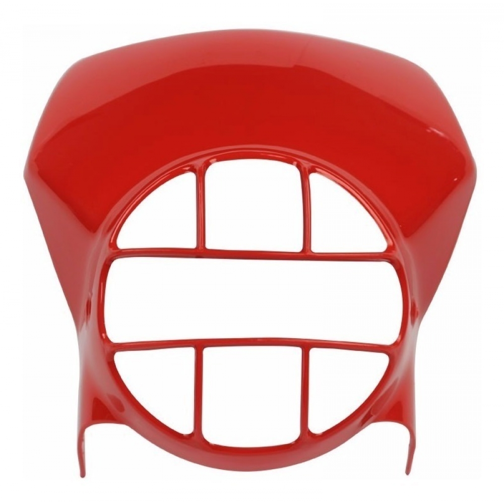 Carenagem Mascara Do Farol Xl250 Xlx 250 Xl 250r Xls 125 Vermelho - Vermelha