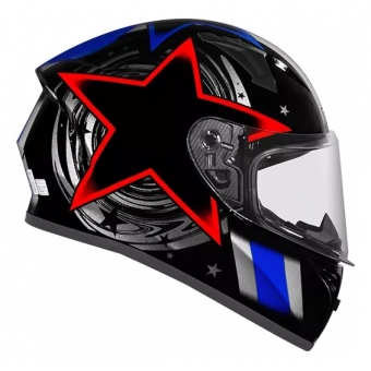 Capacete Moto X Troy Ff526 358 Starwar Cosmic Esportivo Masculino Feminino Lançamento