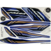 Kit Adesivos Faixas Fazer 150 Sed Azul 2016 Jogo Adesivo