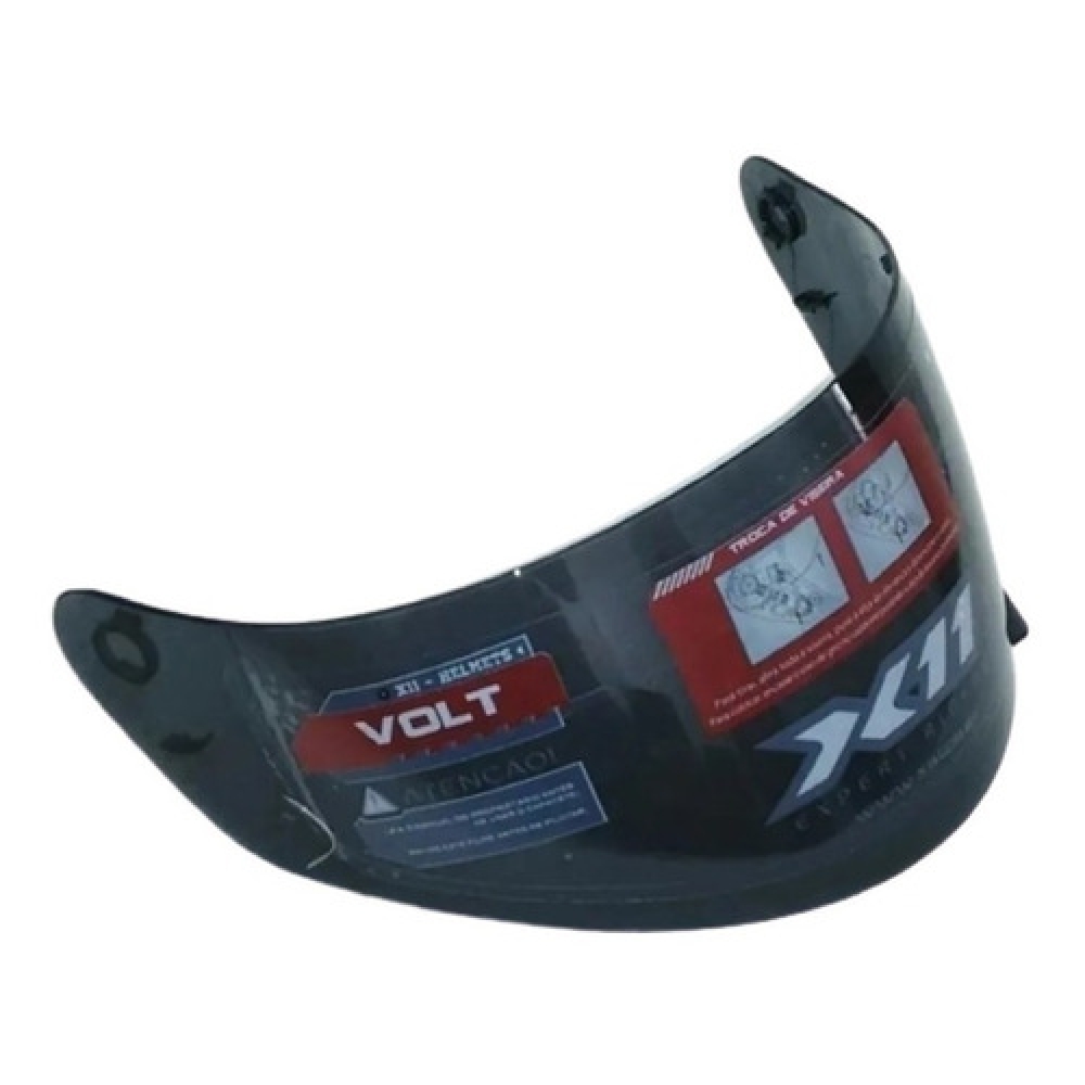Viseira Fume Capacete X11 Volt Dash Volt Lines Fumê Original