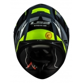 Capacete Moto Esportivo Fechado Ls2 Ff320 Stream Shadow Cinza Amarelo Neon C/ Óculos Interno C/ Selo Inmetro