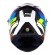 Capacete Moto Fechado Ls2 Ff358 Classic Xdron Neon Branco Laranja Esportivo C/ Selo Inmetro