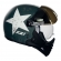 Capacete Moto Custom Peels F21 Us Army Tank Aviador C/ 2 Viseiras Queixeira Removível - Verde Militar
