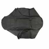 Capa De Banco Moto Yamaha Rd 125 1986 Frisada Modelo Original Preta - Preto