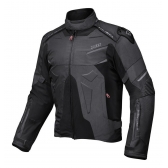 Jaqueta Masculina Moto Impermeável X11 Evo 4 Esportiva C/ Proteção Para Motociclista Preta - Preto