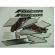 Kit Adesivos Faixa Nx 400 Falcon Preta 2004 Jogo Adesivo