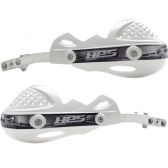 Protetor Mão Manete Hps Pro Tork Com Alma Alumínio P/ Guidão 22 mm Moto Cross Trilha - Branco