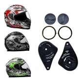 Kit Reparo Fixador Da Viseira Capacete Helt 956 Maximum P/ Fixação Da Viseira