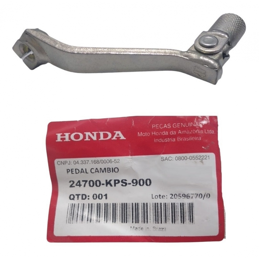 Pedal Haste Seletor Câmbio Marcha Crf 230 Crf230 Original Honda 24700-KPS-900
