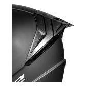 Capacete Moto LS2 FF810 Vigo Monocolor Preto Fosco Verde Militar Branco C/ Spoiler Masculino Feminino Lançamento - Preto Fosco