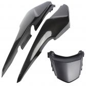 Rabeta Moto Fan 150 160 Cg 160 Start Preta 2014 2015 2016 Carenagem Traseira Modelo Original - Paramotos