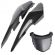 Rabeta Moto Fan 150 160 Cg 160 Start Preta 2014 2015 2016 Carenagem Traseira Modelo Original - Paramotos
