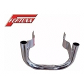 Barra Estabilizadora Dianteira Moto Titan 150 Fan 150 2009 2010 2011 2012 2013 Cromada Fortuna