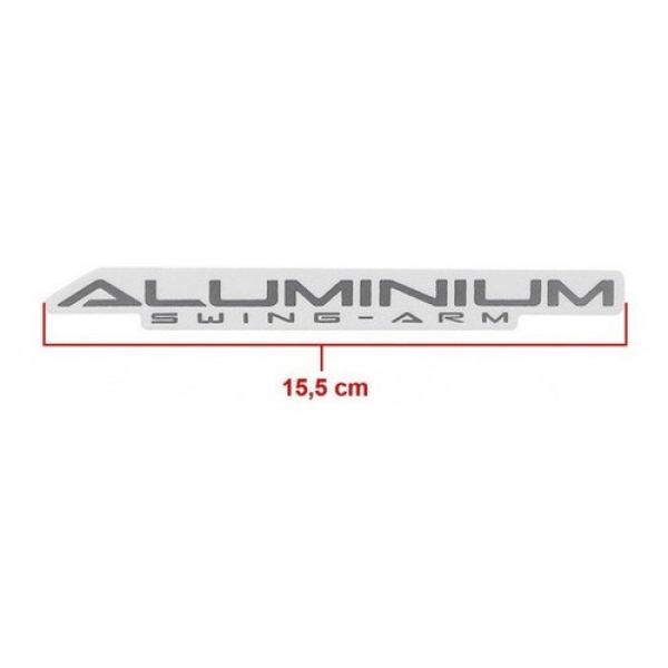 Par De Adesivo Aluminium Balança Xre 300 Tornado 250 Cbx 250 Twister Mod Original Jotaesse