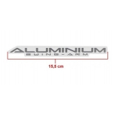Par De Adesivo Aluminium Balança Xre 300 Tornado 250 Cbx 250 Twister Mod Original Jotaesse