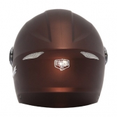 Capacete Moto Aberto Feminino Masculino Joy 23 San Marino By Taurus Custom Vintage Biz Marrom C/ Acabamento Interno Couro - Marrom
